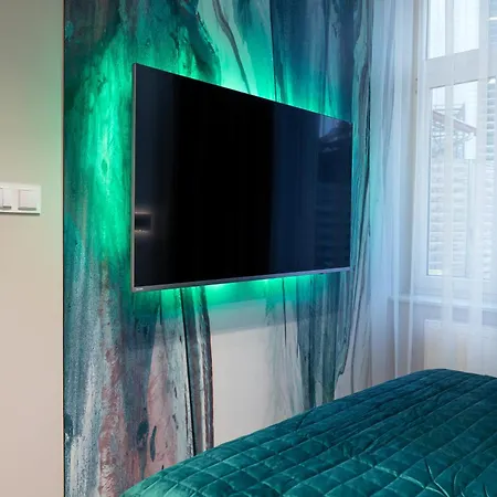 Luksusowy W Samym Centrum Miasta Z Ogromnym Tarasem Apartman