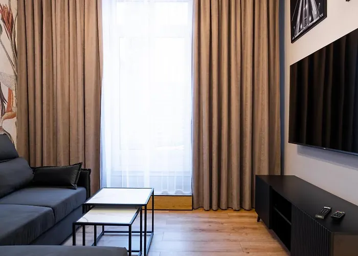 Luksusowy W Samym Centrum Miasta Z Ogromnym Tarasem Апартаменти