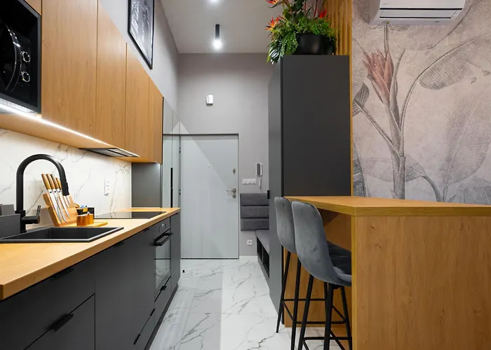 Luksusowy W Samym Centrum Miasta Z Ogromnym Tarasem Апартаменти